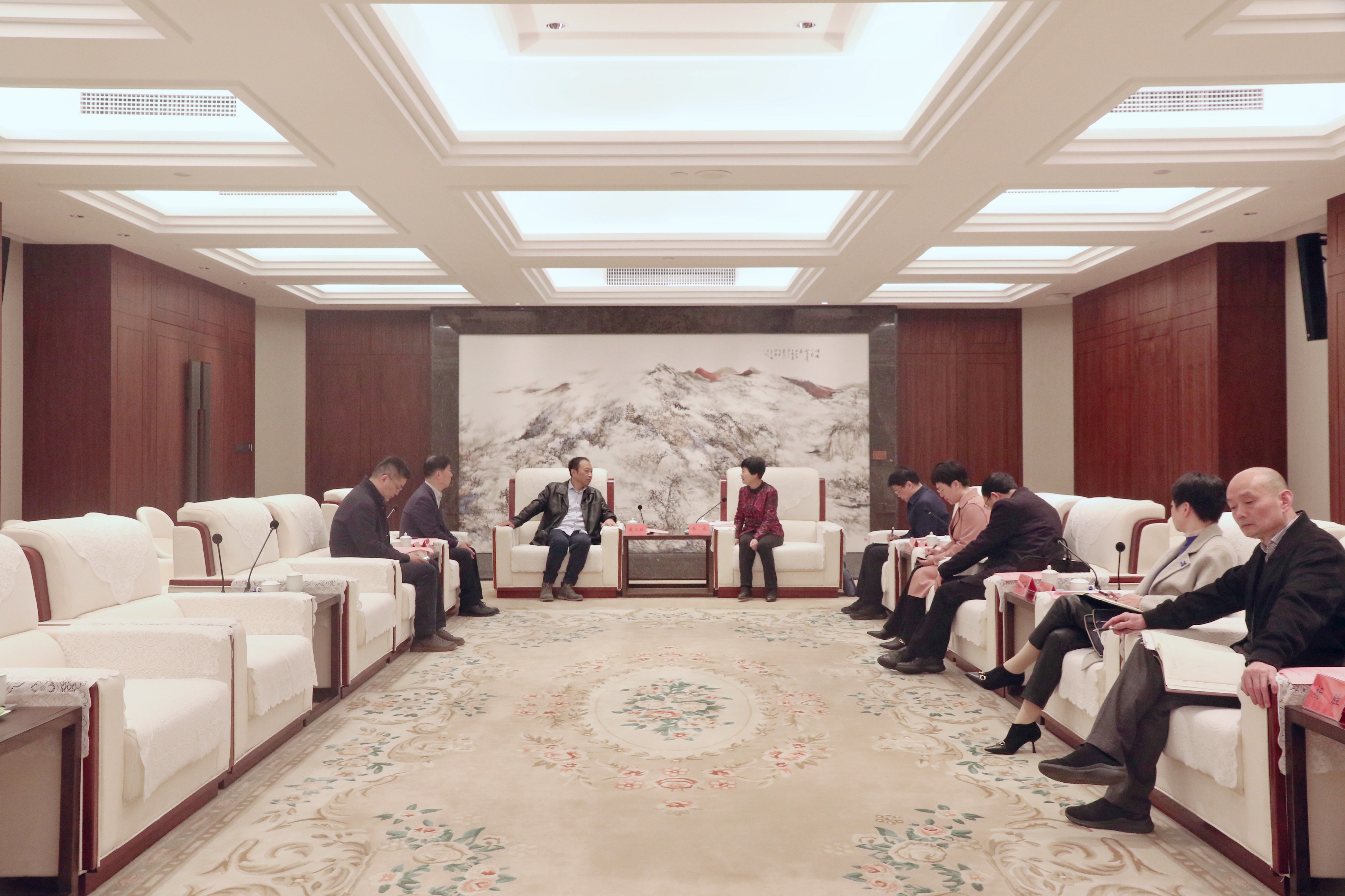 【沪明合作】华东师范大学考察团来明考察调研