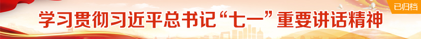 学习贯彻习近平总书记“七一”重要讲话精神(已归档)